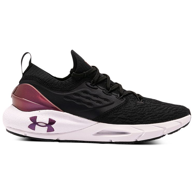 Under Armour HOVR Phantom 2 CLRSF Comfortable Fabric Synthetic Leather Low Top Casual Running Shoes Women Sneaker Black 3025215-001