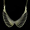 Angel Fashionable Retro Wing Pendant Women Metal Necklace For Travel Gift And