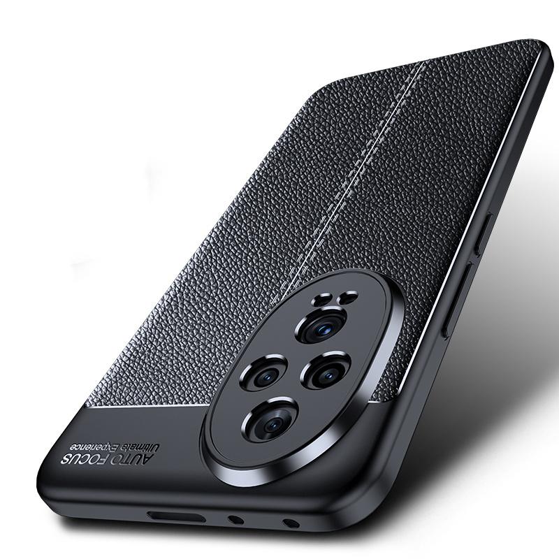 Чехол для Honor 200 Pro Чехол Honor200 Honor 200 Pro Capa Armor Back Противоударный мягкий TPU Leather Fundas Huawei Honor 200 Pro