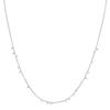 ANIA HAIE Mini Disc Drop Stacking 925 Silver Necklace N063-02H