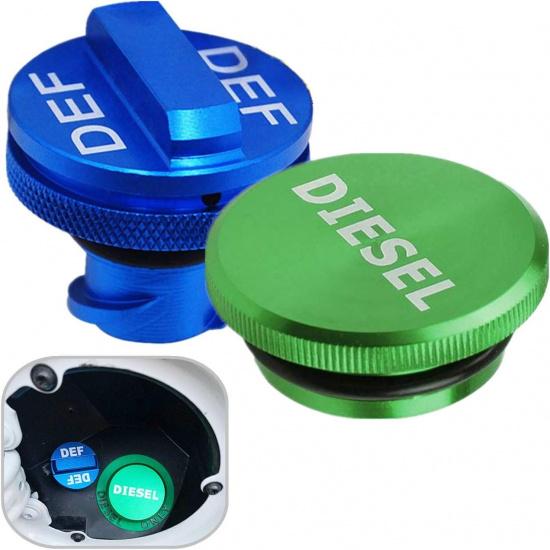 Fuel Cap for RAM 1500 2500 3500 Trucks, Diesel+DEF Cap for 2013- Ram
