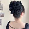 Hair Claw Butterfly Clip for Women Girl Bow Giant Claw Clip Giant Black Scrunchie Fascinators Elegant Large Headdress Korean New