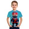 Stumble Guys 3d Детская футболка для мальчиков и девочек Harajuku 3d Футболка с рисунком Смешные футболки Среда Stumble Guys 3d Детская одежда