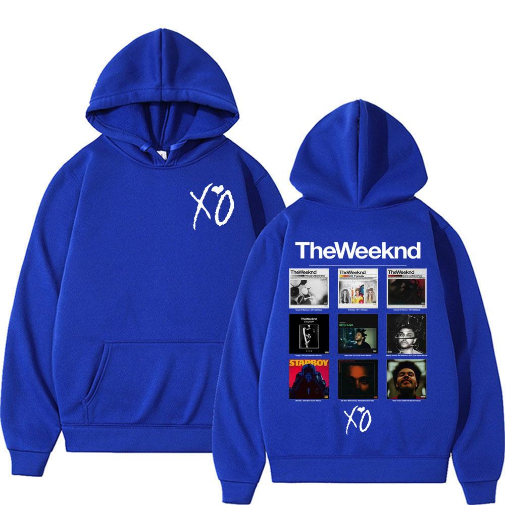 Худи с графикой обложки альбома рэпера The Weeknd Мужские Женские Модная Музыкальная Толстовка Жилет Удобное Худи