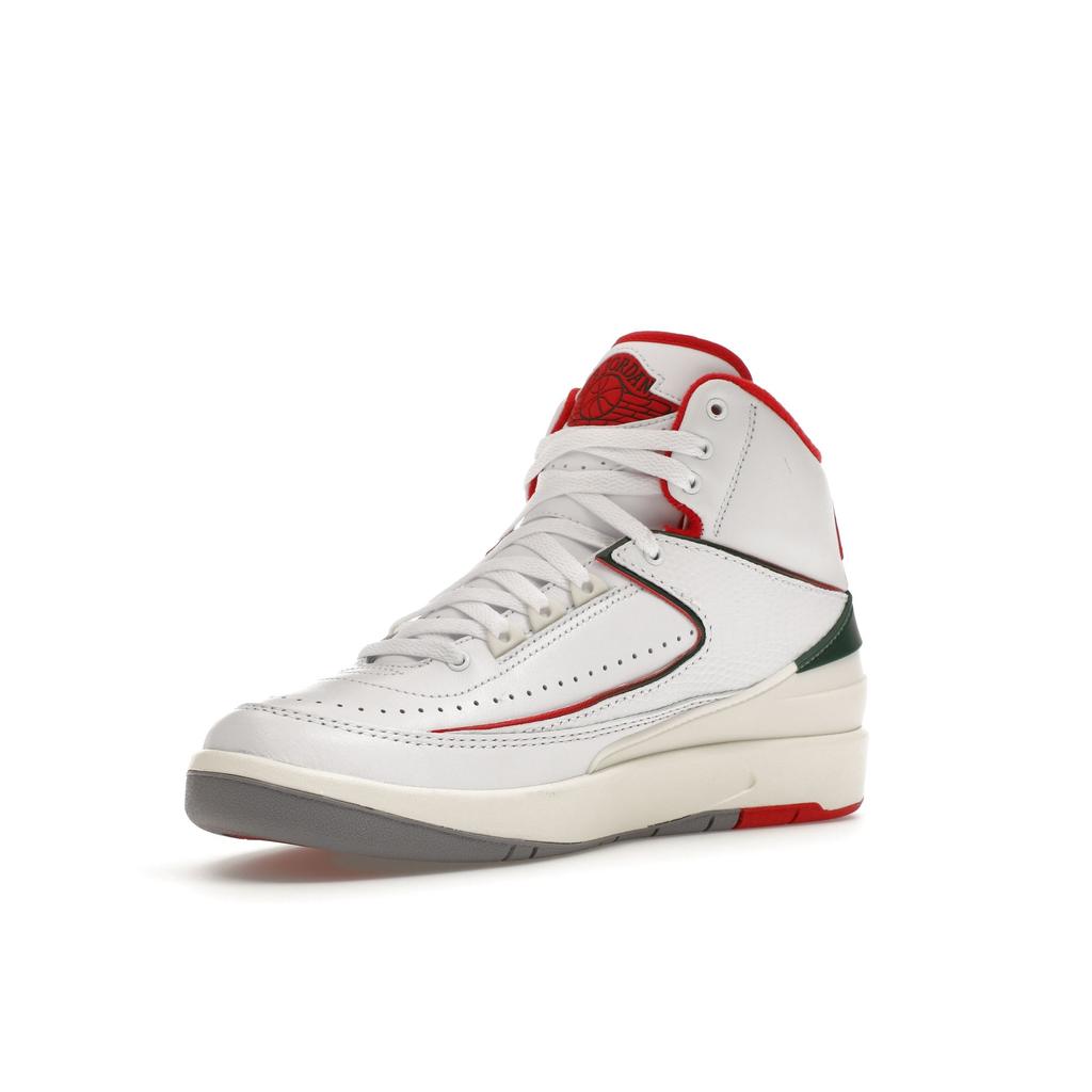 Детские кроссовки Air Jordan 2 Retro GS Origins White Fire-Red Fir DQ8562-101
