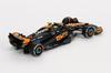 MINI GT X MiJo Exclusives McLaren F1 MCL60 2023 2nd Place Winner Japanese Grand Prix Lando Norris Finished Model 1/64 #4