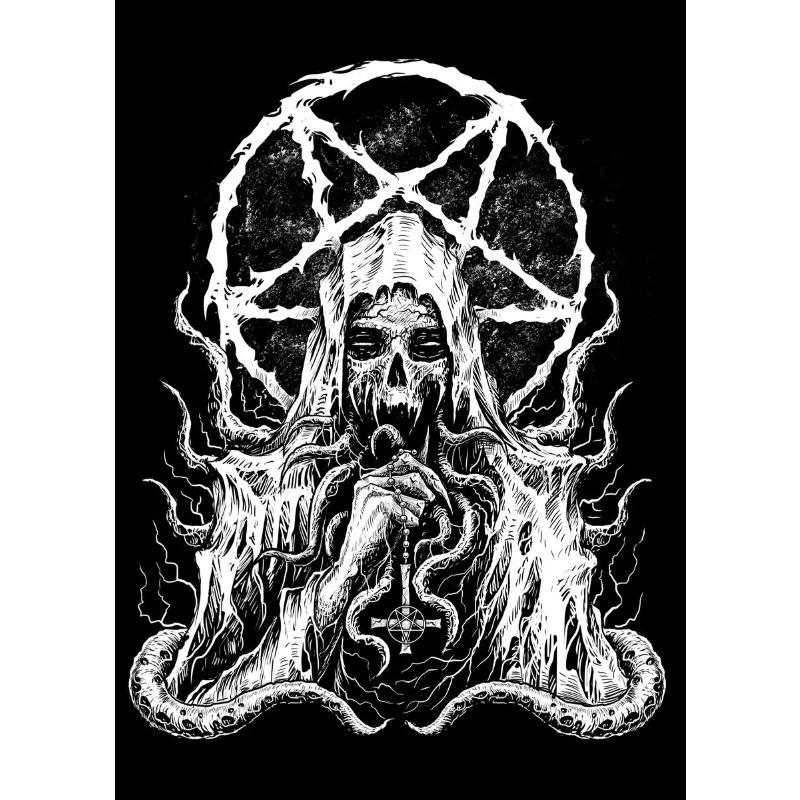 Готический Сатанинский Постер Демон Люцифер Готический 666 Сатана Бафомет Холст Картина Настенное Искусство Картина для Гостиной Домашний Декор