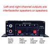 HIFI Усилитель мощности для AK 170 с синим светодиодом Автомобильный Домашний Клубный Вечеринка Музыка DIY Беспроводная Стерео Музыка Автомобильный Динамик