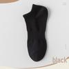 Men's Breathable Invisible Mesh Socks - Summer Thin, Sweat-Absorbent, Deodorant, Solid Color Boat Socks