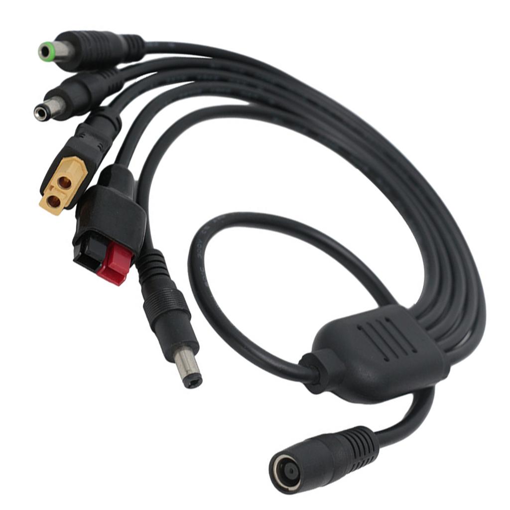 Премиальный кабель для солнечной зарядки DC7909 на XT60 DC5521 DC5525 DC6530 Эффективная передача мощности Улучшенные функции безопасности