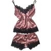 2PC белье женщины сексуальная ночная рубашка ночная рубашка комплект нижнего белья для сна
