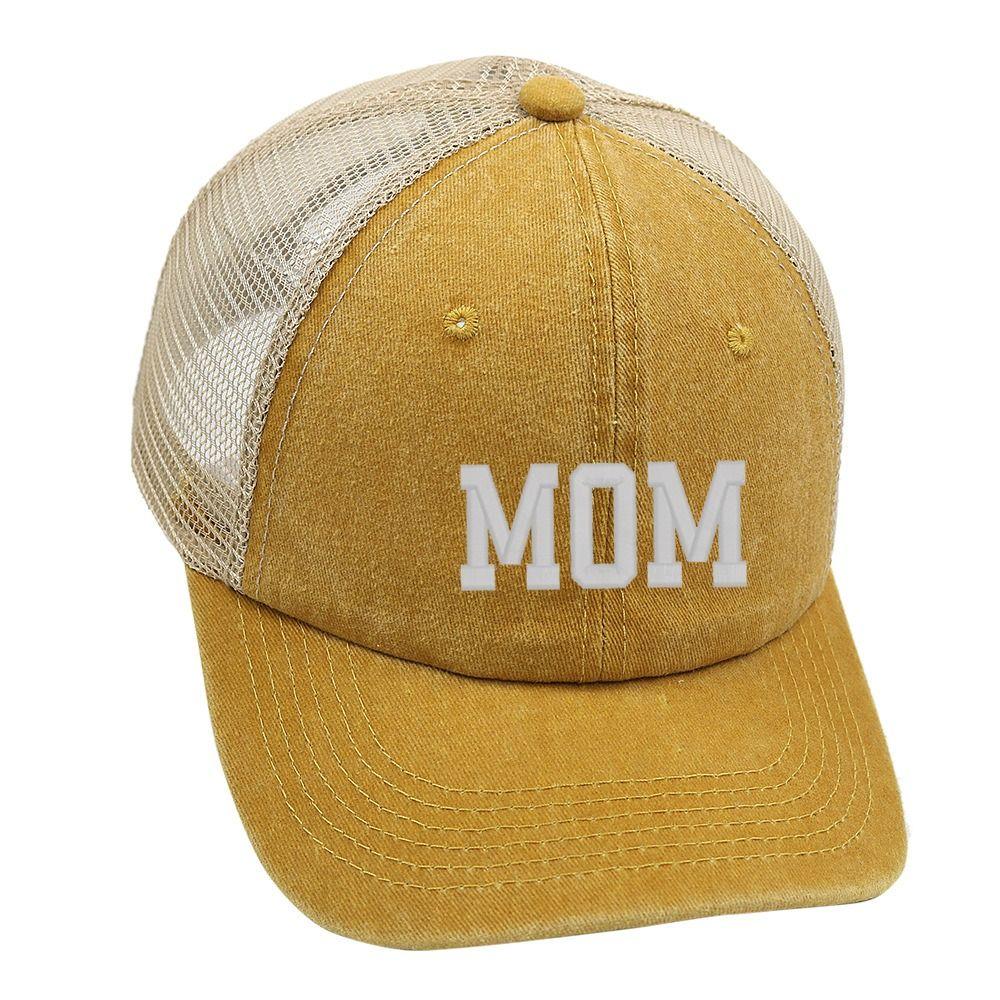 Fashion Visors DAD MOM Baseball Hats Adjustable Hip-hop Washed Distressed Faded Cap Embroidery Baseball Caps Man Women