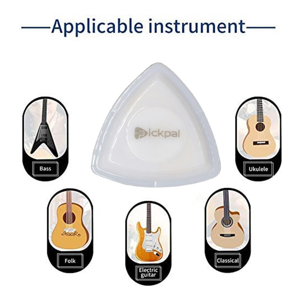 Guitar Touch Luminous Pick LED светящийся медиатор для гитары музыкальный струнный инструмент светящийся плектр для бас-электрогитаристов
