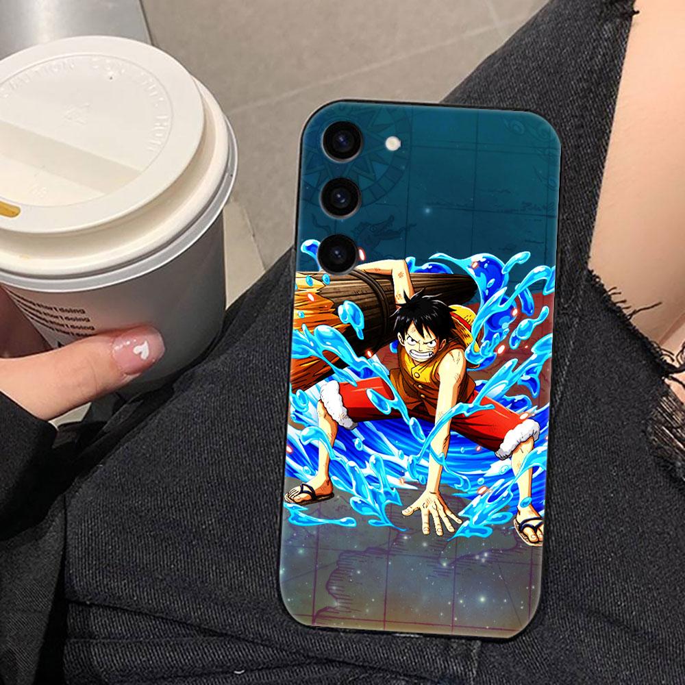 Чехол для телефона Аниме One Piece Луффи для Samsung Galaxy S26 S25 EDGE S24 S23 S22 S21 S20 FE S10 Ultra PLUS LITE Чехол-оболочка
