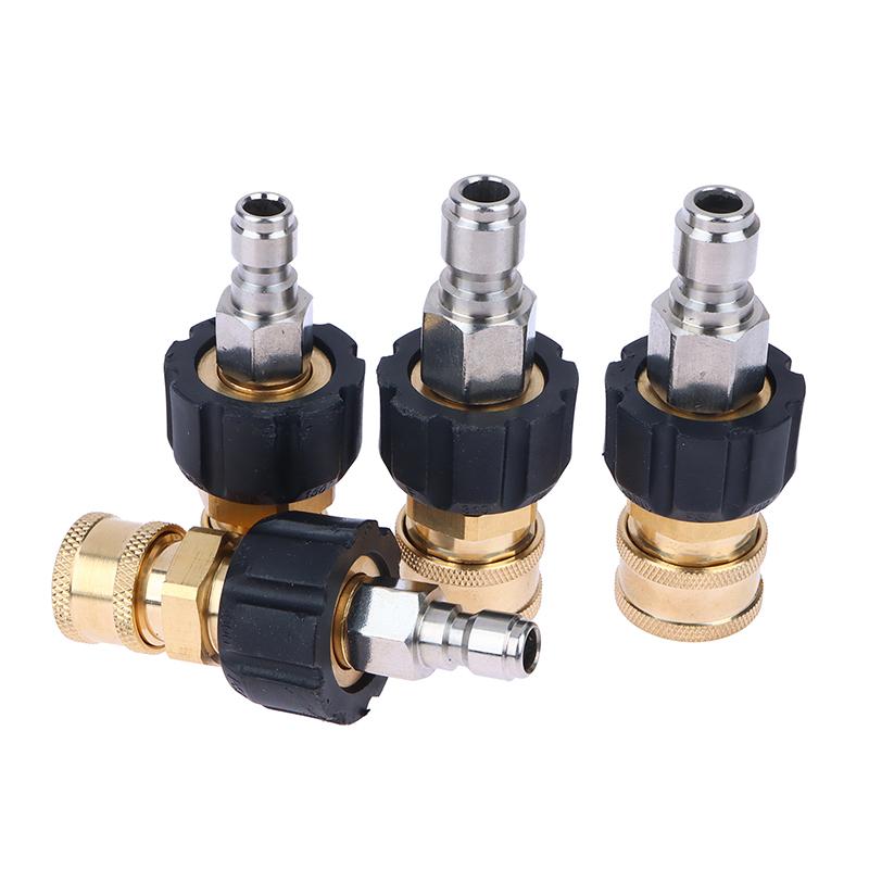 Фитинги для быстрого подключения мойки высокого давления M22 от 14/15 мм до 1/4 3/8 дюйма для мойки под давлением