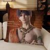 Hot Game Love And Deepspace Pillow Case Sofa Living Room Bedroom Headboard Backrest Cushion Square Cushion Nap Time
