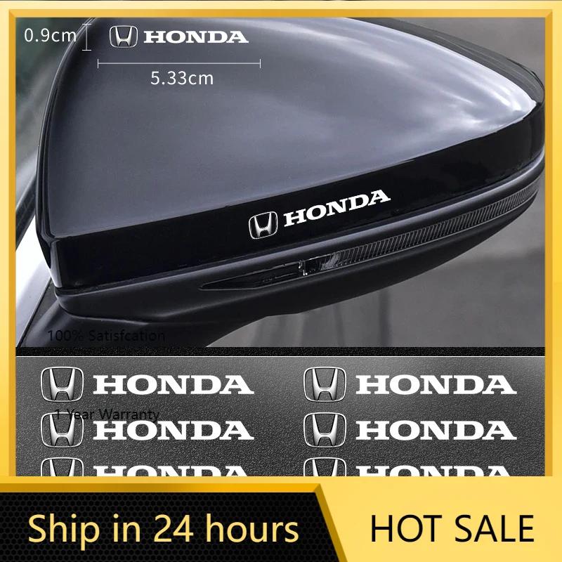 For Honda 1/5/10pcs Car Styling 3D Alloy Metal Motorcycle Emblem Badge Sticker For Honda Civic Fit City Cry Accord CB500 Cb650r