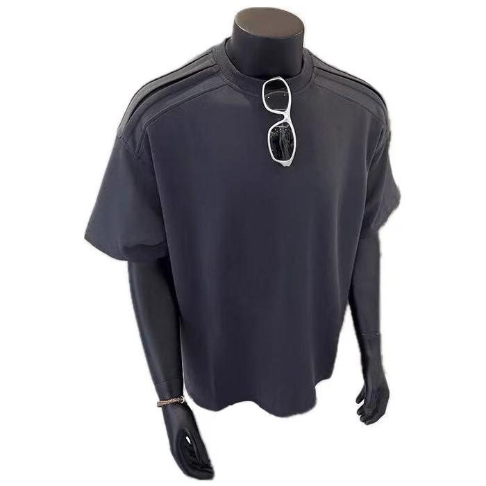 Fashion Brand Men's Letter Print Short-Sleeve T Men's Summer T-shirt Ins Fashion Brand Loose Casual Top