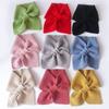 Windproof Cross Scarf Warm Sweater Bowtie Winter Neck Warmer  Women