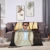 Мягкое плюшевое покрывало с рисунком от Луиса Мигеля для девочек и мальчиков, для дивана и кровати, фланелевое покрывало.