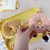 Fashion Cartoon Simulation Donut Plush Pendant Plush Doughnut Donut Plush Key Rings Soft Cute Donut Plush Keychain Gifts