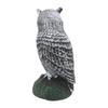 Owl Bird Deterrent Garden Plastic Red Eyes Owls To Keep Birds Away Fine Details Wear Resistant Owls
