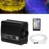 16W Fiber Optic Light RGBW LED Ceiling Light Kit APP Control with 2m Fiber Optic Cable