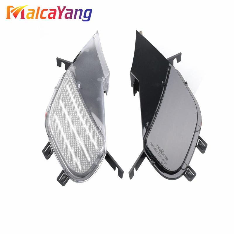 1Pair Repeater Blinker Dynamic Amber LED Turn Signal Indicator Lights for Porsche Cayenne 955 2003-2006 Car Styling