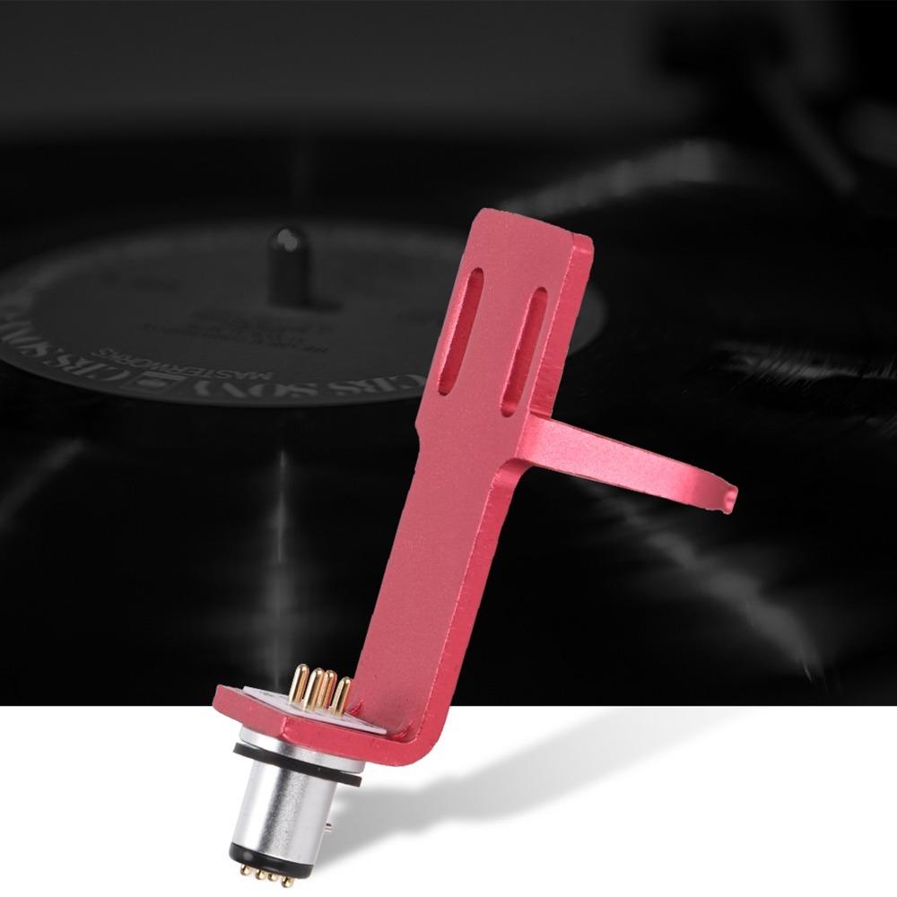 Complete Set with 4 Cables Turntable Headshell Record Player Kit for Phonograph Player