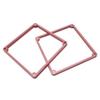 Fondant Cookies Spray Mold Fixed Frame Plastic Cake Stencil Fixing Frames Printing Tool Cake Decoration Tools