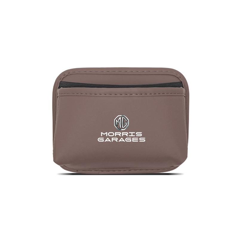 Car Leather Storage Bag Multifunctional Organizer Box For MG ZS MG4 MG5 MG7 MG3 MG6 HS Cyberster Hector Gloster EZS-Pure ZX TF q1