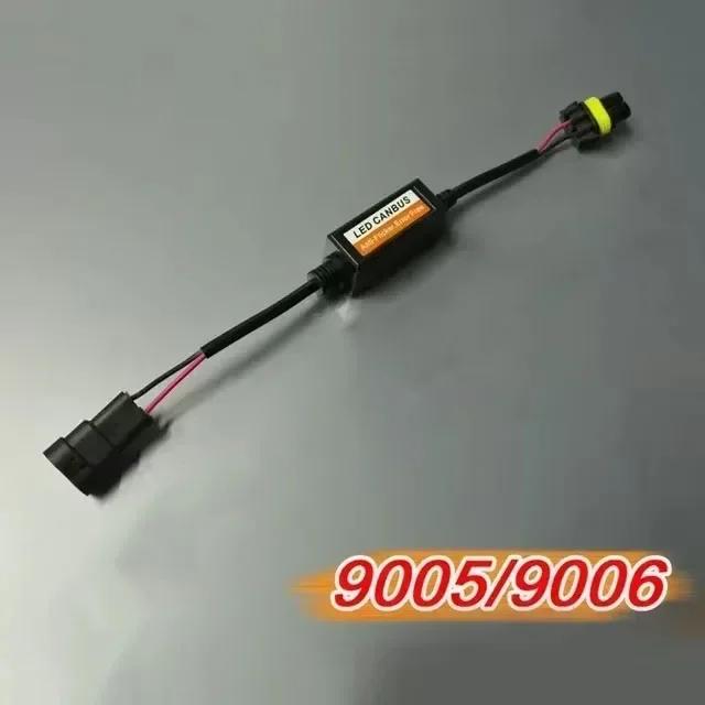 1/4 шт. H1/H4/H7/H11/9005/9006 Автомобильный светодиодный декодер Черный Антимерцающий светодиодный декодер Canbus Устранитель ошибок Автоаксессуар