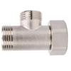 7/8 Brass T Adapter Shower Head Three Connector Valve For Toilet Shower Head Diverter Valve