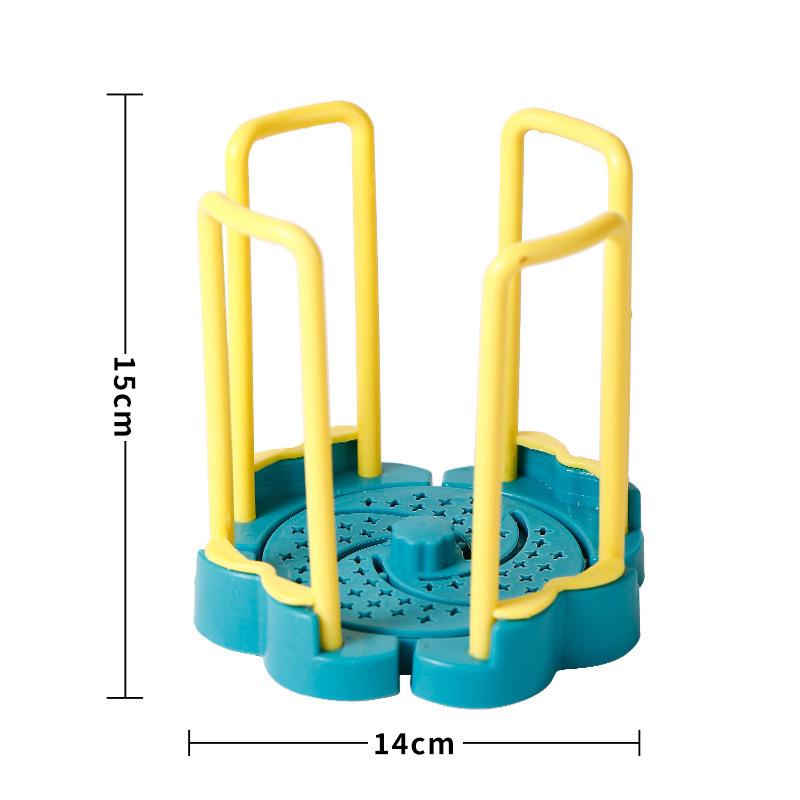Xiaomi Dinnerware Bowl Plate Holder Retractable Desktop Bowl Storage Rack Plastic Drain Water Shelf Hollow Breathable Organizer Tool450000