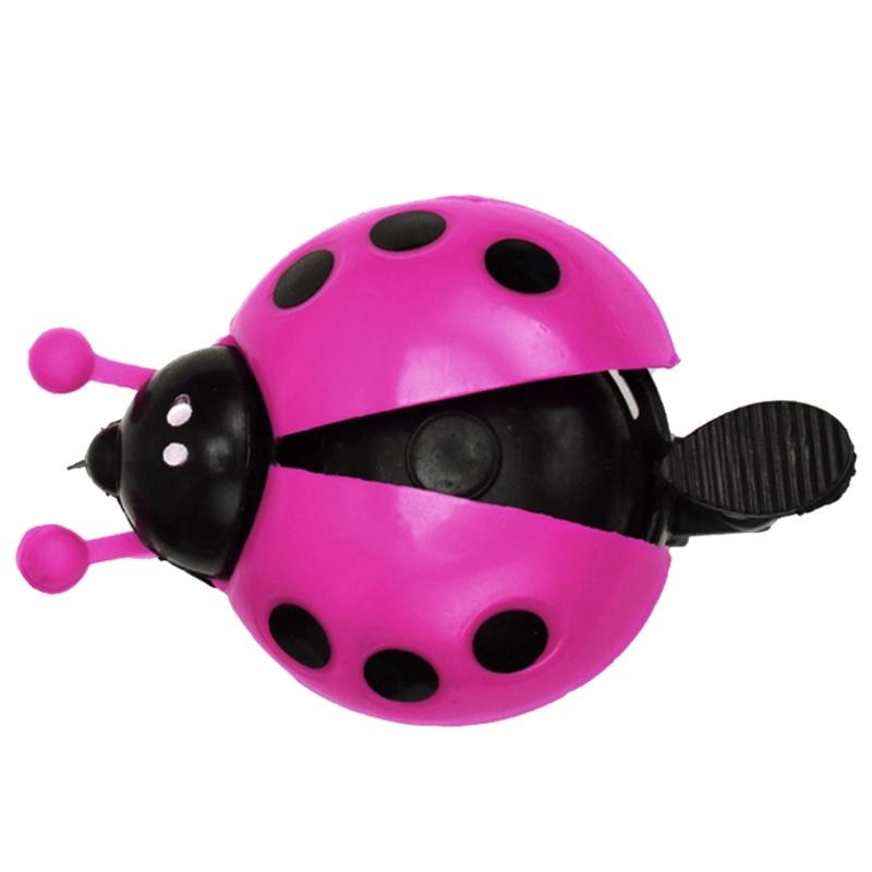 2pcs Childres Bike Handlebars Bells Cute Bug Shaped Bicycles Bells for Road Bike, Mountain Bike, Scooter, Sports Bike