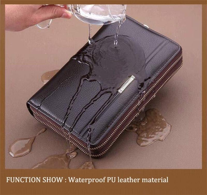 Кошельки длинные из искусственной кожи клатч для сотового телефона кошелек ручная сумка на молнии большие держатели для карт MIT