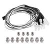 12PCS 5mm3mm Headlights and Taillights LED Lights RC Model Drift Car Accessory