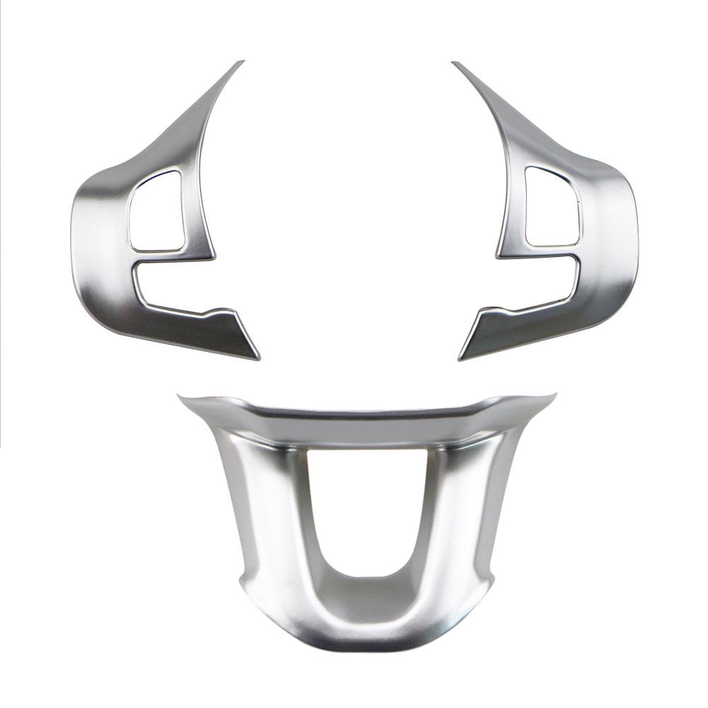 Для Peugeot 208 2008 2014 2015 2016 2017 2018 Панель Рулевого Колеса Наклейка Декоративная Накладка Отделка Аксессуары для Интерьера