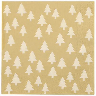 Premium Napkins "A'La Len", "Poinsettia", 40 X 40 50 Pcs