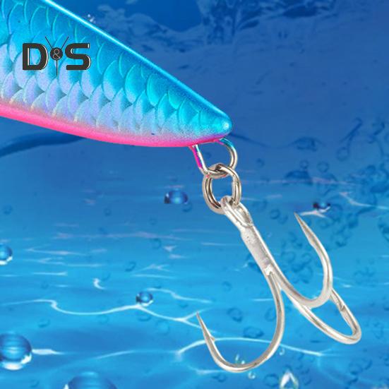 Рыболовная приманка VIB 10 см/33 г с крючками, тонущая светоотражающая 3D жесткая искусственная приманка для ловли пресноводной соленой форели, окуня, судака, аксессуары