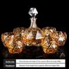Набор графинов для виски Flavinmci Diamond Gold Crystal