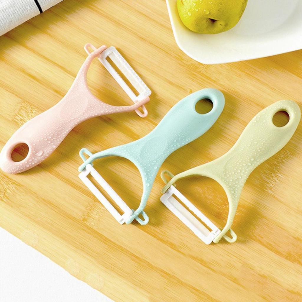 Multifunction Ceramic Fruit Vegetable Peeler Apple Potato Scraper Kitchen Tool