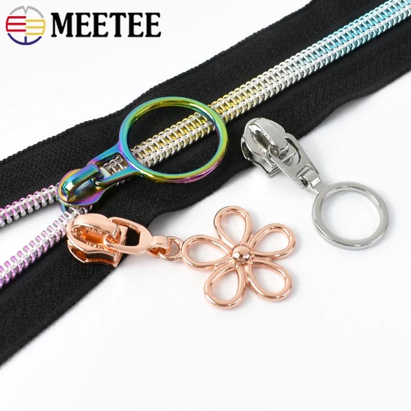 5/10/20 шт. Бегунок для молнии №5 для нейлоновых молний, пуллер для головки молнии, замок, сумка, одежда, кошелек, набор для ремонта портного, швейные аксессуары для DIY