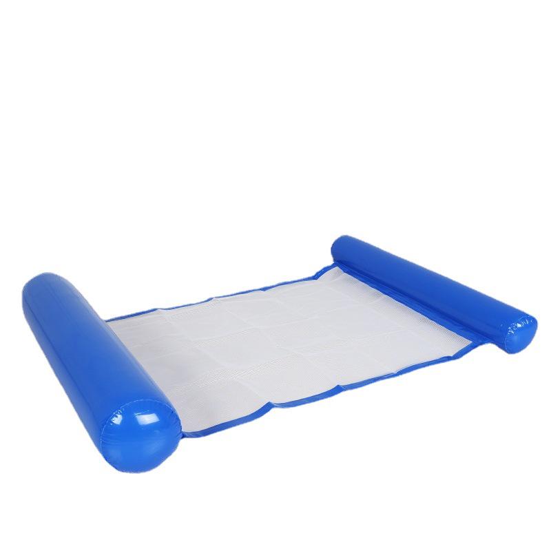 In-Stock Foldable Dual-Use Waterproof Inflatable Hammock & Floating Water Sofa with Pillow for Sunbathing and Easy Storage