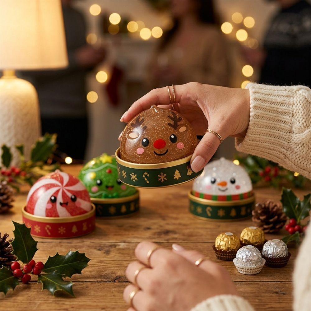 Slow Rise Christmas Stress Squeeze Toy Soft Texture Santa Squishy Stress Toy Merry Christmas