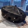 Ретро сетчатый берет с розой женский весенне-осенний бордовый элегантный темперамент атмосферный лицо маленькое универсальный шляпа художника