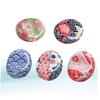OUNONA 5-piece Chopstick Rest Japanese-style Cherry Blossom Design Table Holder Spoon Fork Compatible Easy Clean Accessory