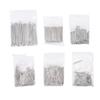 410PCS Cotter Pin Assortment Kit In 6 Different Sizes Galvanized Steel Heavy Duty Straight Shaped Hardware Pins for