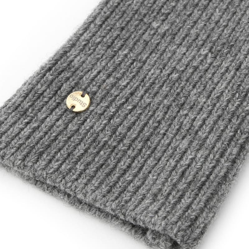 UNDERCONTROL STUDIO ВЫСОКАЯ ГРЕЛКА / КАШЕМИР / L серый