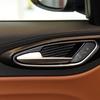 Carbon Fiber Car Accessories Door Handle Bowl Panel Modified Interior Trim Cover Soft Sticker For Alfa Romeo Giulia 2017-